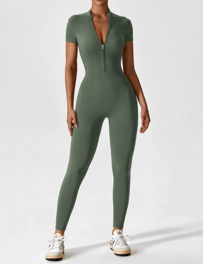 Livia™ | Stilren Zip Jumpsuit