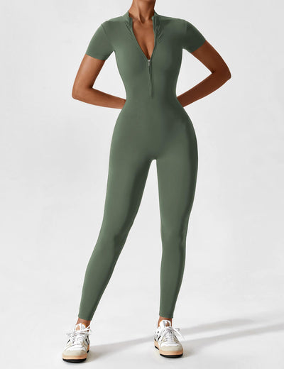 Livia™ | Stilren Zip Jumpsuit